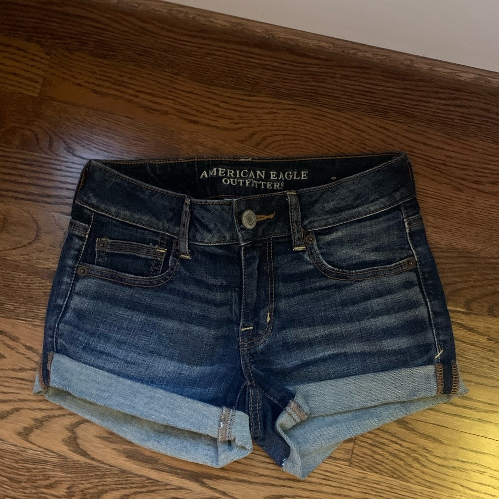 American eagle denim shorts